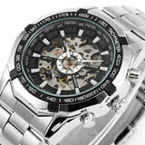 Skeleton Automatic Mechanical Watch