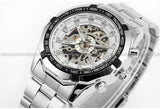 Skeleton Automatic Mechanical Watch