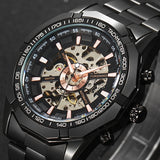 Skeleton Automatic Mechanical Watch