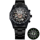 Winner Watch Men Skeleton Automatic