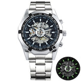 Winner Watch Men Skeleton Automatic