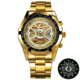 Winner Watch Men Skeleton Automatic