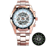 Winner Watch Men Skeleton Automatic