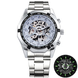 Winner Watch Men Skeleton Automatic