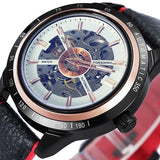 Winner Watch Men Skeleton Automatic