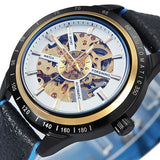Winner Watch Men Skeleton Automatic