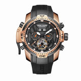 Orange Sport Watch Men